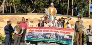 सरदार पटेल की 151वीं जयंती पर देहरादून में श्रद्धांजलि कार्यक्रम, नौकरशाही की निष्पक्षता और जवाबदेही पर दिया जोर